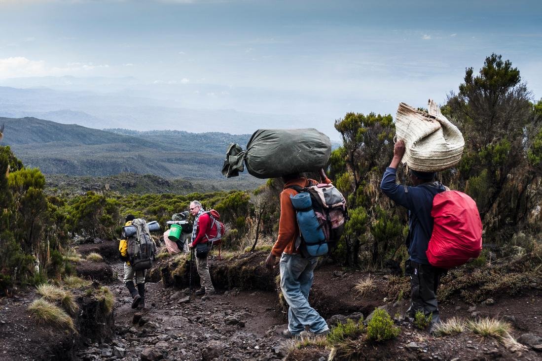 From-Millennium-Camp-to-Mweka-Gate.